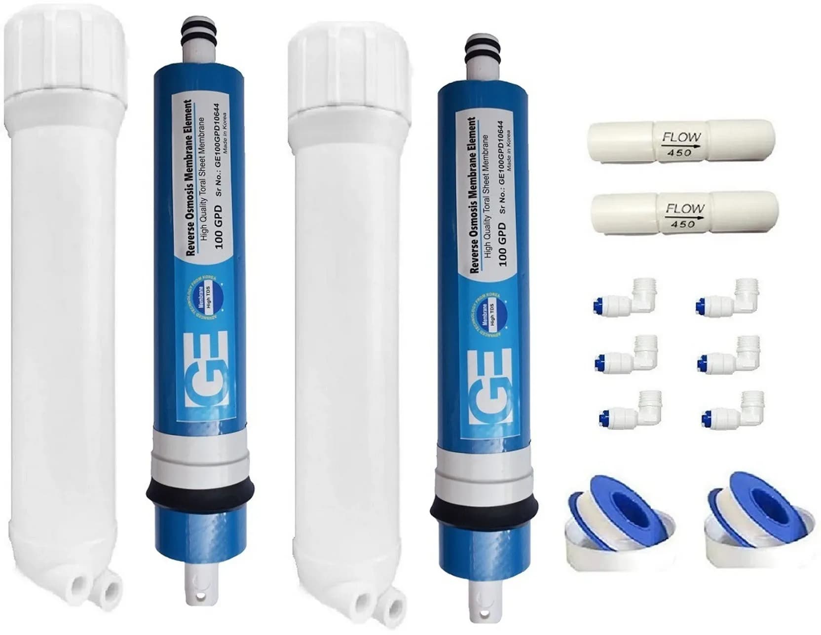100 GPD HIGH TDS Membrane Solid Filter Cartridge (1)