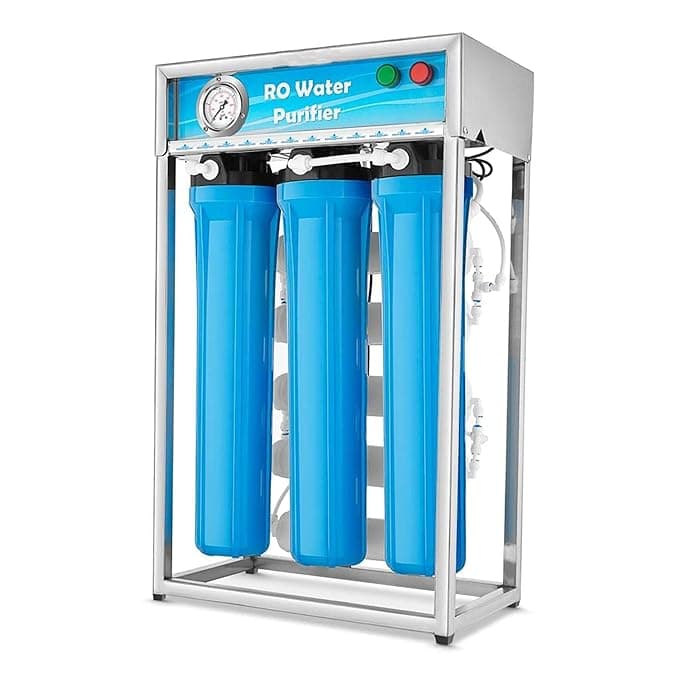 100 LPH Commercial RO+UV Stainless Steel Fully Automatic TDS adjuster
