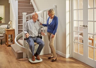 Acorn 180 Curved Stair Lift