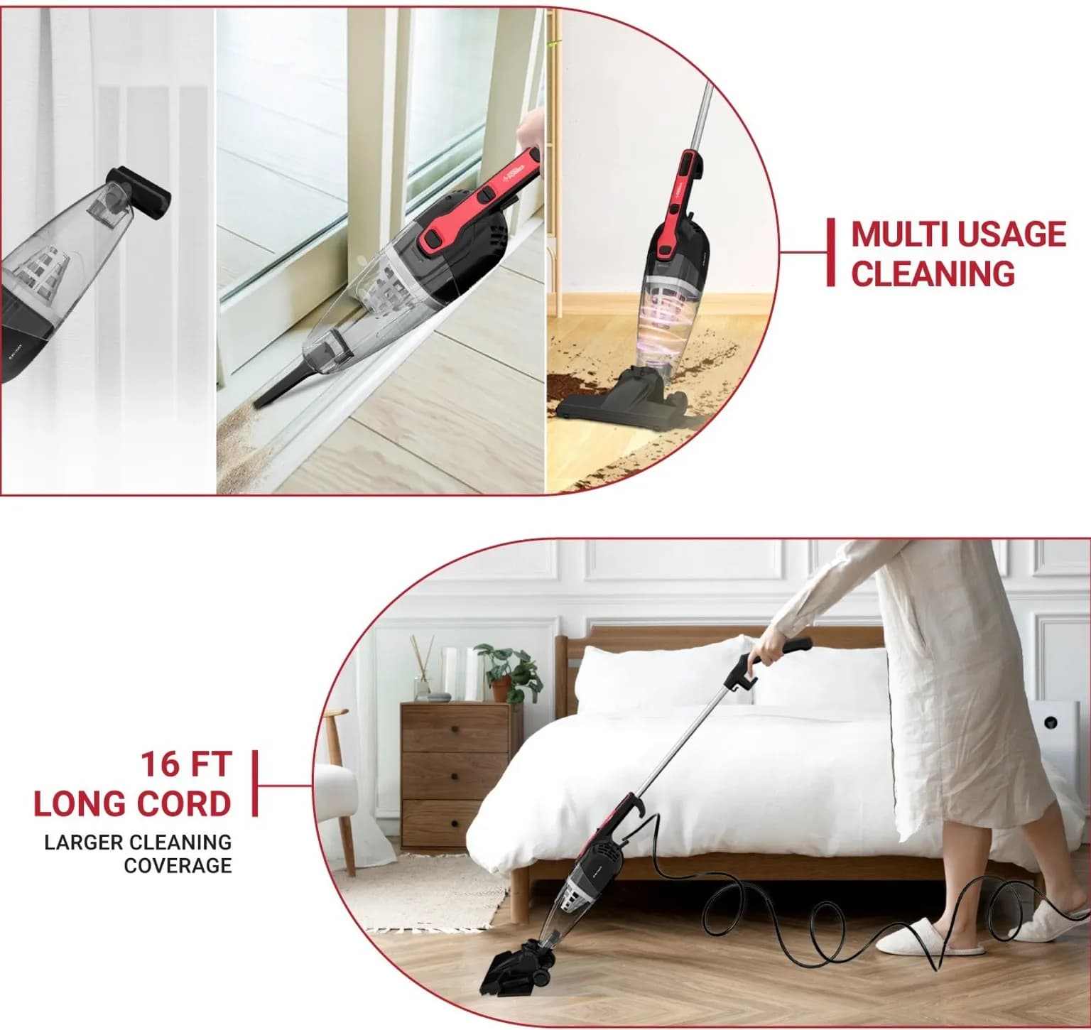 Eureka Forbes 2-in-1 Handheld and Stick