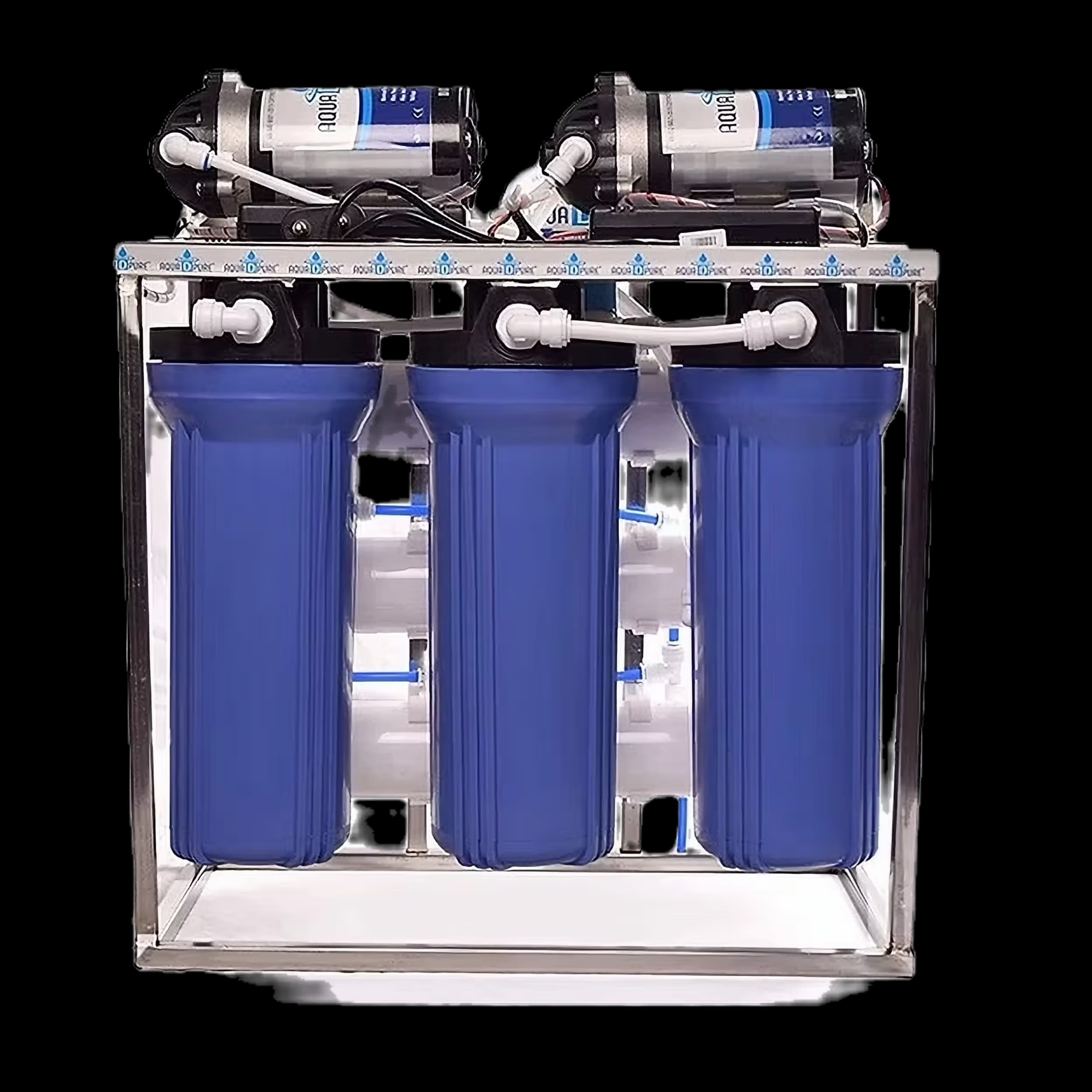25 LPH Commercial RO+UV Plant Double Purification