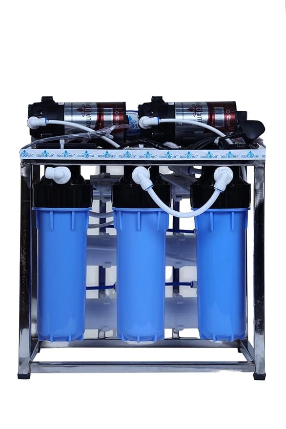 25 LPH Commercial RO+UV with Double Pump Purification