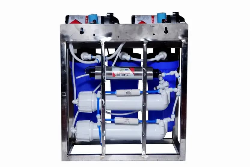 25 LPH Commercial UV Protection Ro Water Purifier Plant Double Purificat