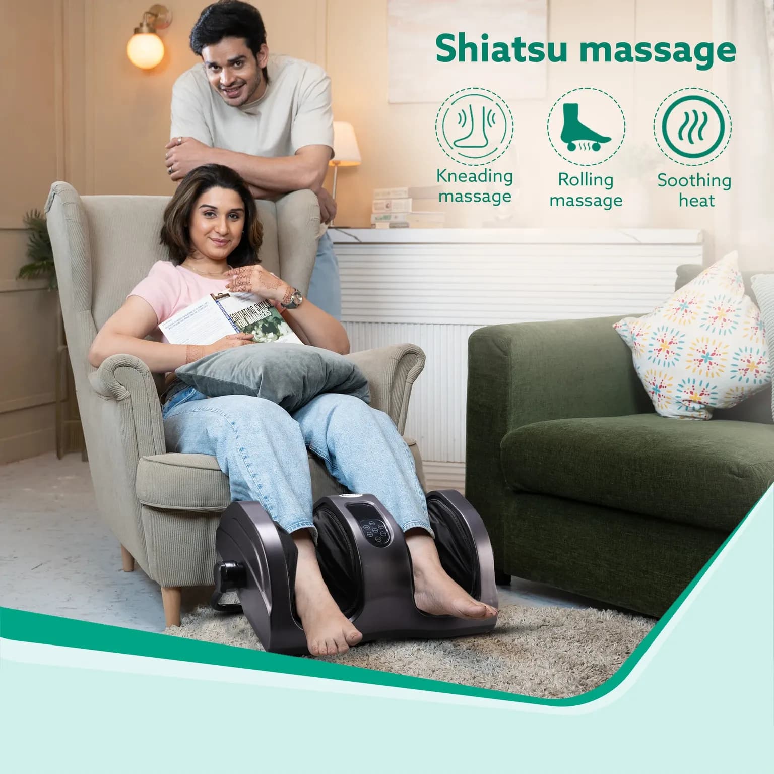 AGARO 33270 Grand Foot Massager