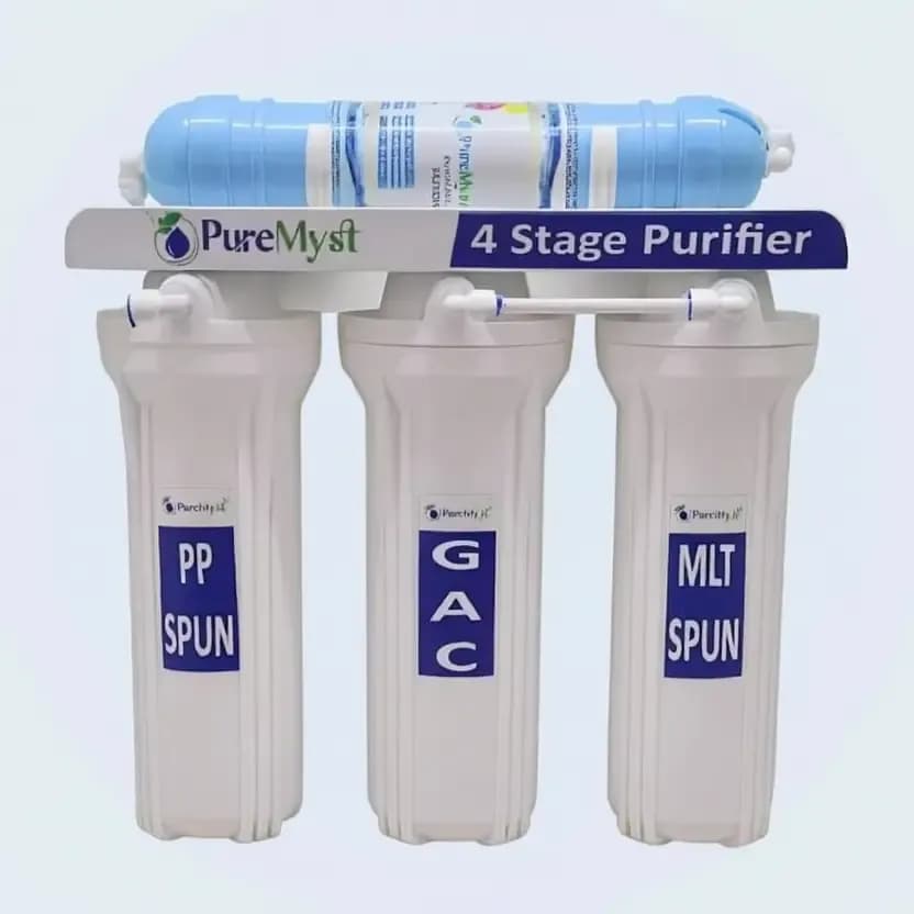 4 Stage Non Electric Gravity Base Water Purifier With Alkaline