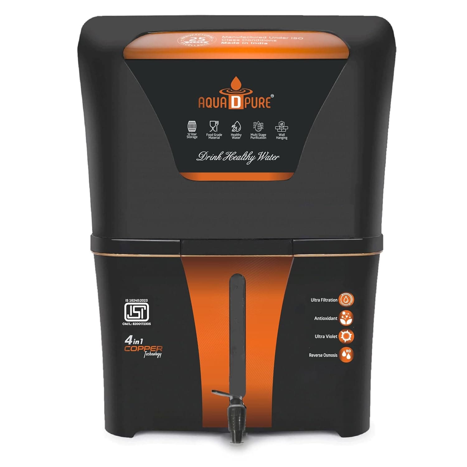 4 in 1 Copper RO with 10 Stage