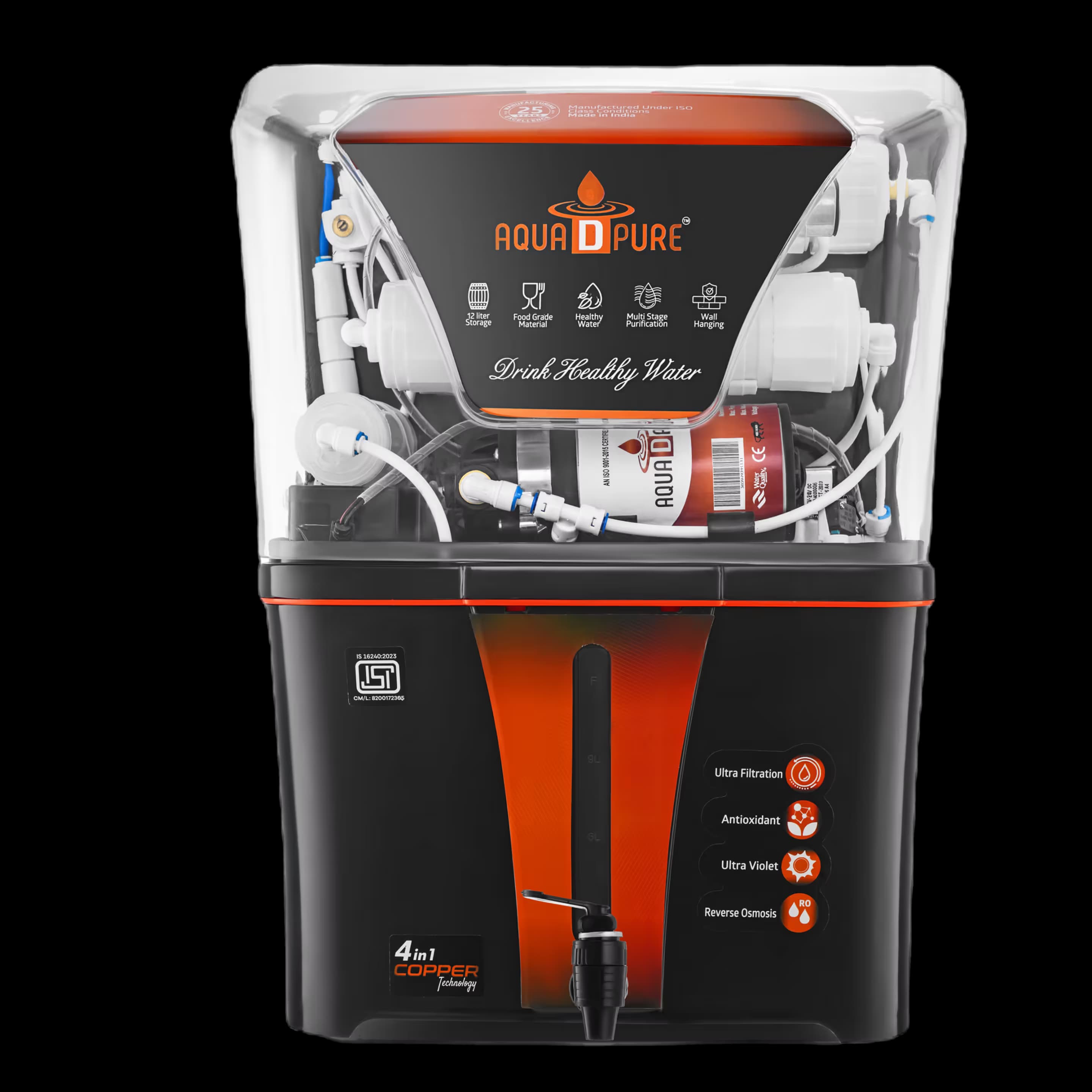 4x Technology with Copper Alkaline Purification