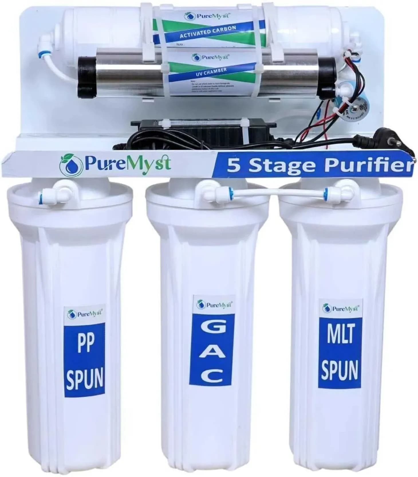 5 Stage Non Electric UF And Antioxidant Ph Enhancer H2 AAA Alkaline Cartridge