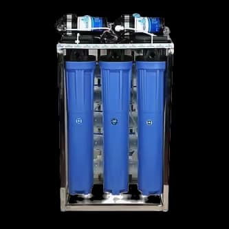 50 LPH commercial RO+UV Double purification