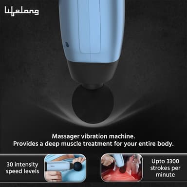 Lifelong LLGM144 Handheld Gun Massager
