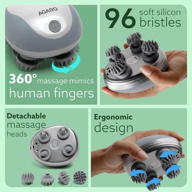 Agaro Electric Scalp Massager