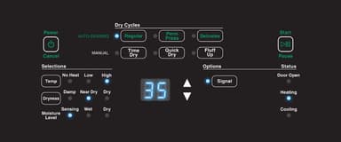 Speed Queen ADEE9BGS433XN34 9kg Commercial Vented Electric Dryer