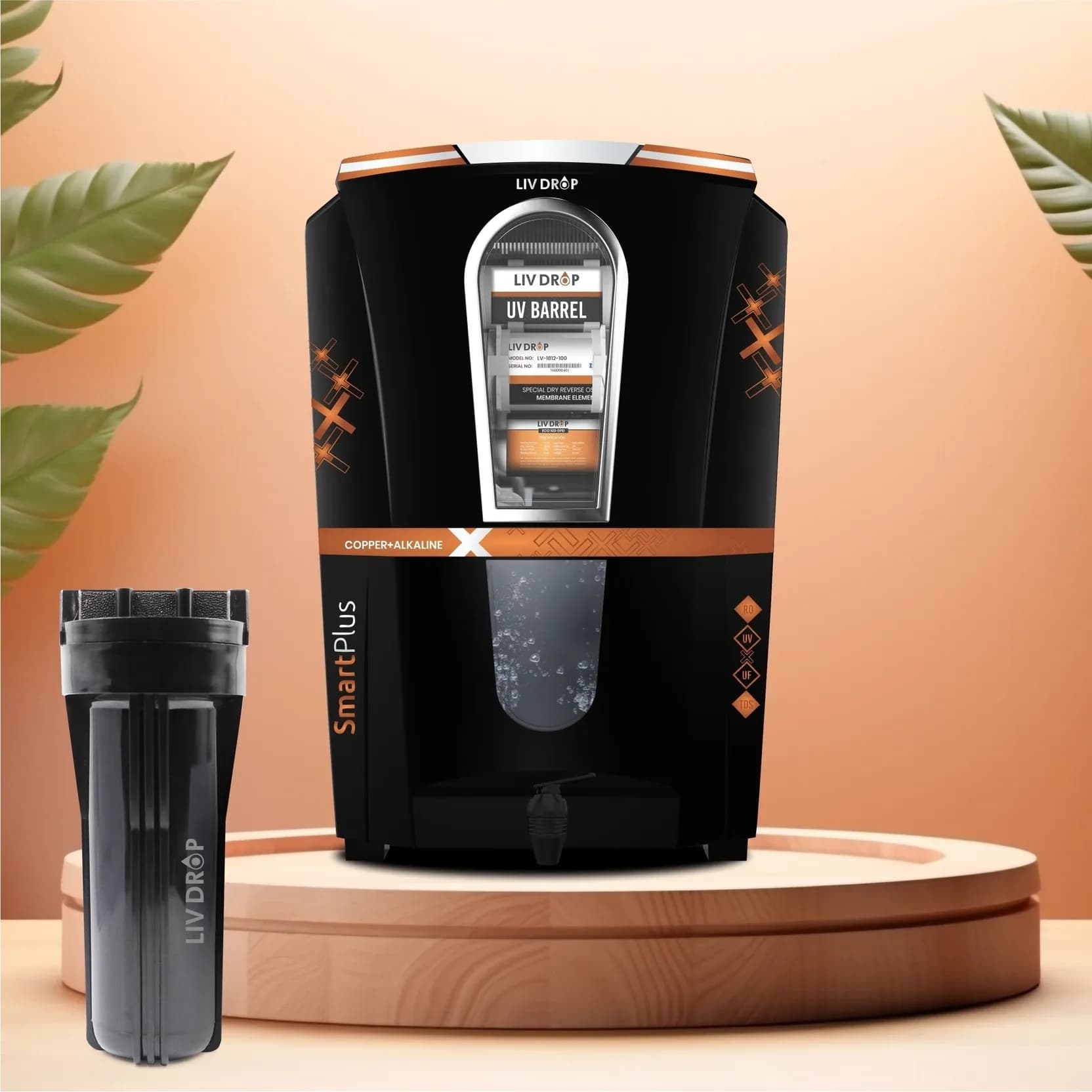 Alkaline RO with Copper Effect Automatic Multistage Purification (1)