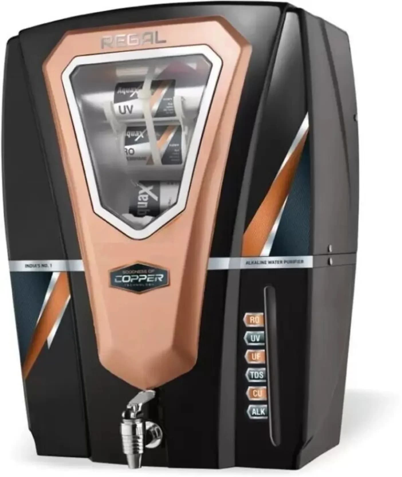 Aquax Regal RO+UV+COPPER+TDS+12 Liters