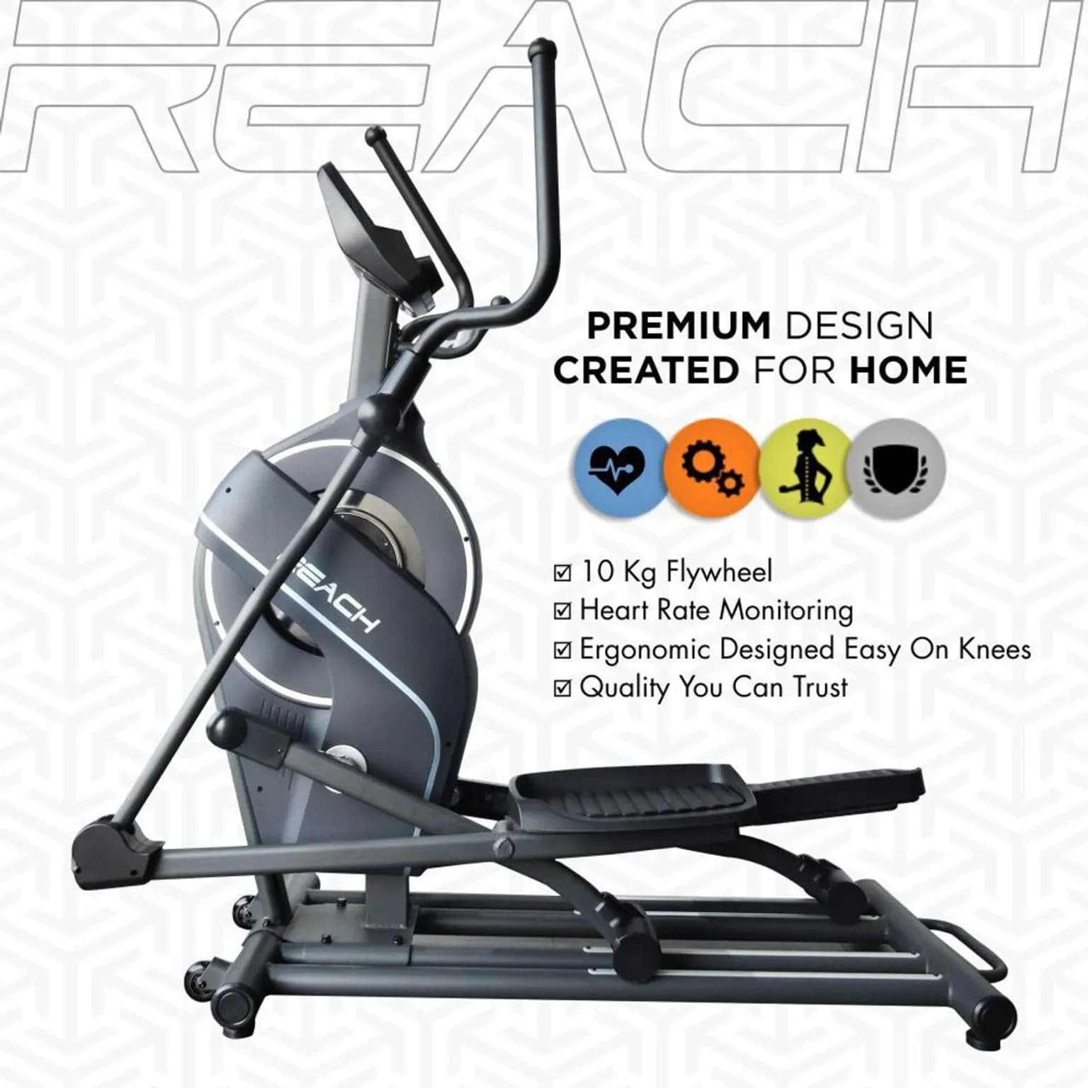 Reach cf-100-semi-commercial-elliptical-trainer Elliptical Trainer