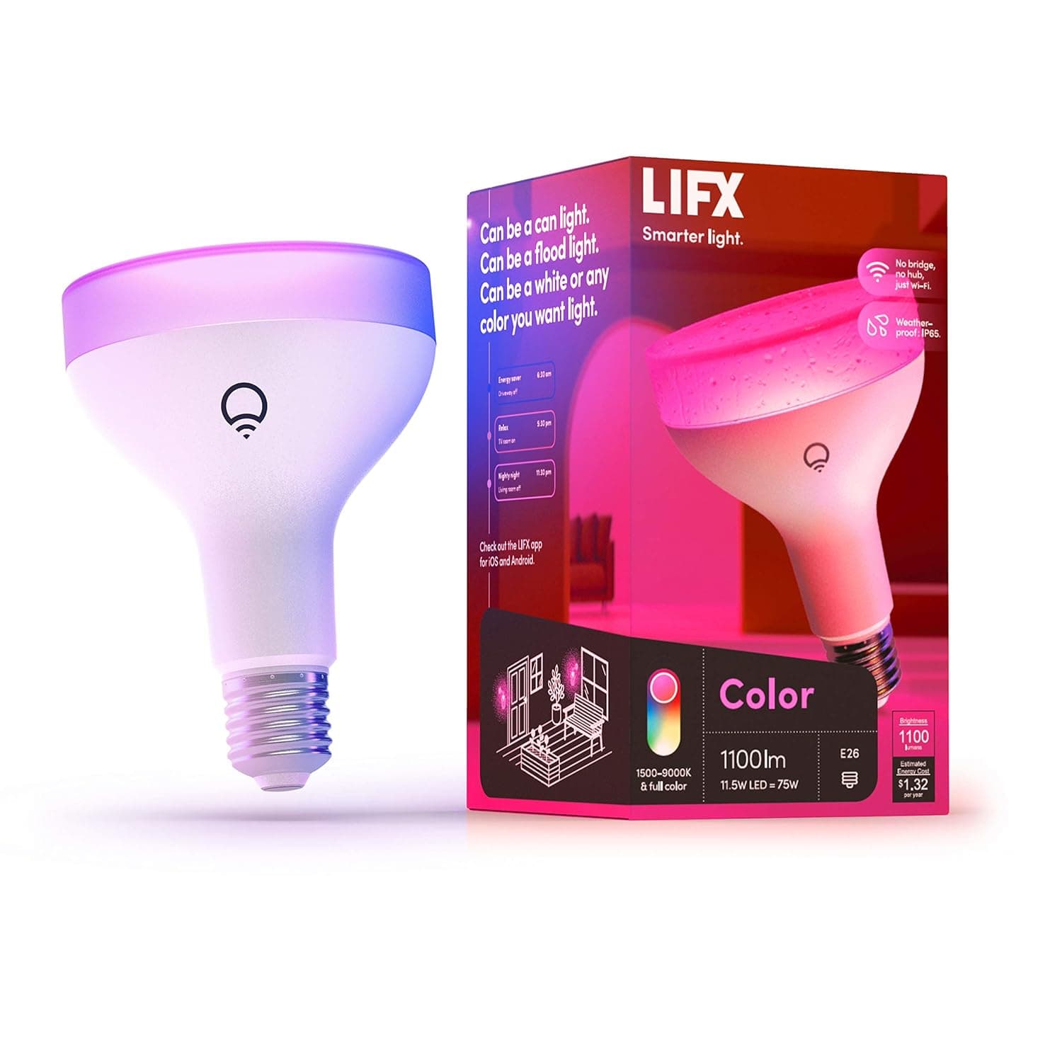 Lifx Color BR30 Smart Light (1100 lm)