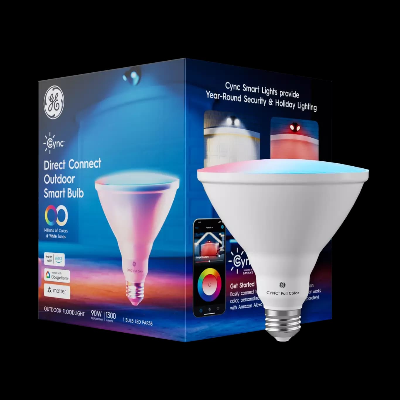 GE Lighting (Cync) Cync PAR38 Full-Color