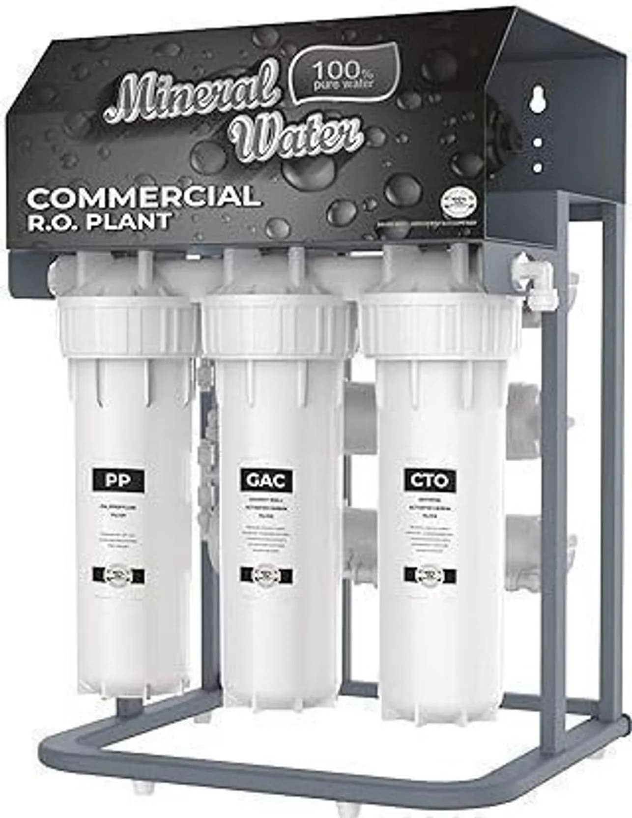 Commercial RO with Double Pump