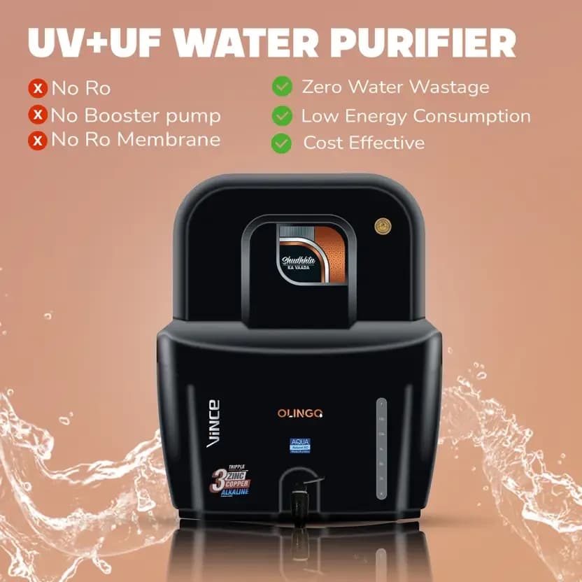 Copper+Alkaline+Zinc filter technology NO RO, NO Booster pump (1)