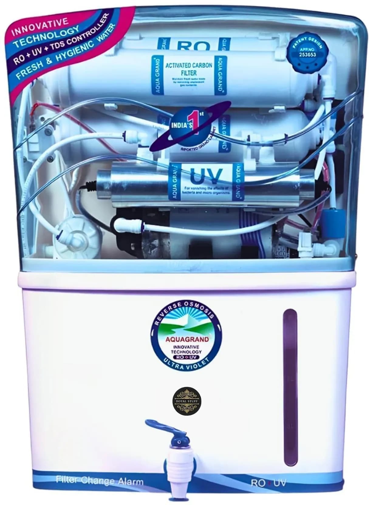 Copper Alkaline Technology RO Inbuilt TDS Adjuster