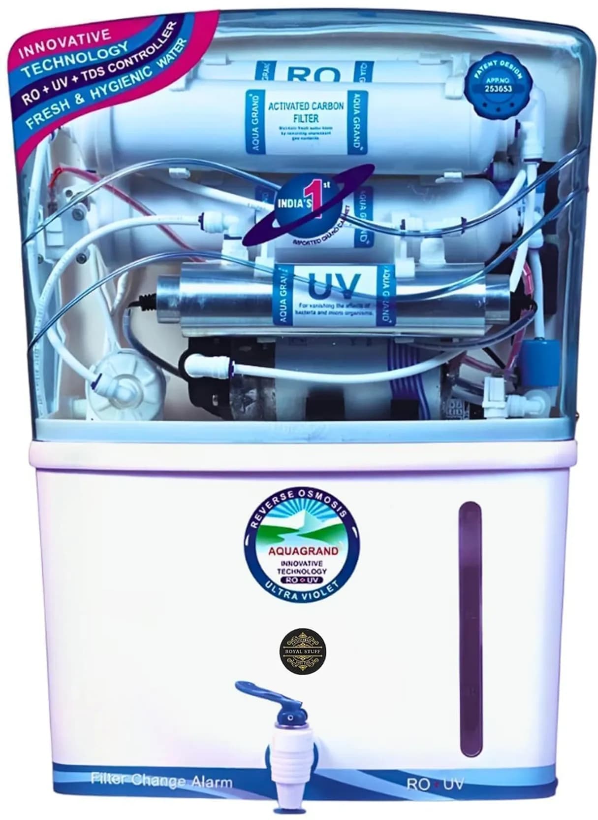 Copper Alkaline filter RO with Premium