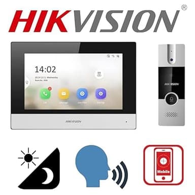 Hikvision DS-KIS302-P Hybrid Intercom Kit Smart Doorbell
