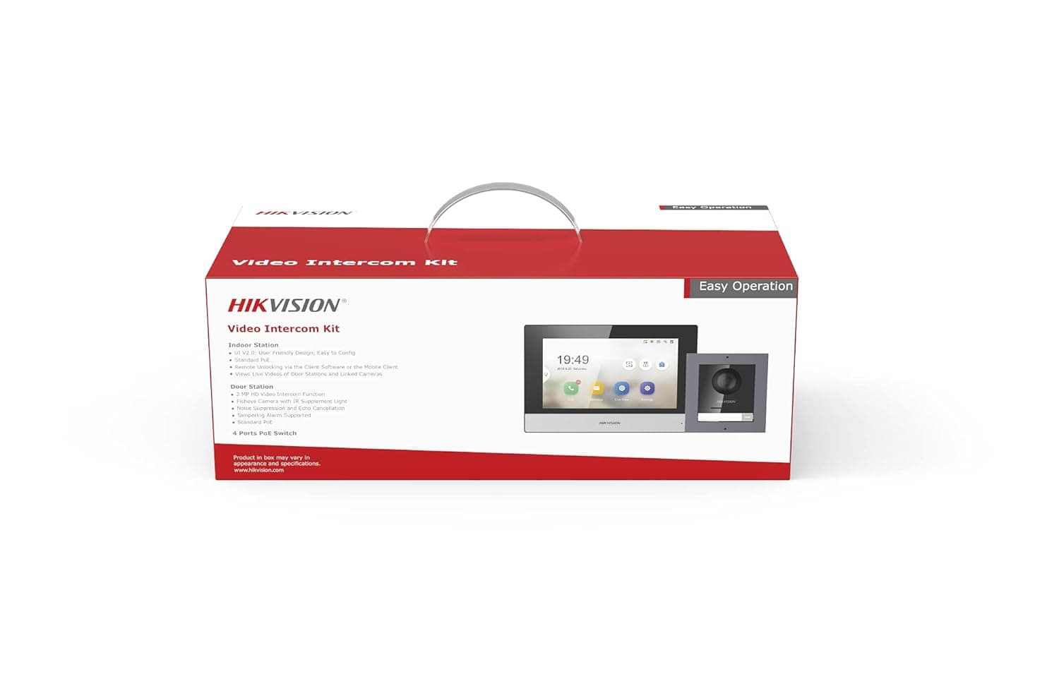 Hikvision DS-KIS602 IP Video Intercom Kit Smart Doorbell