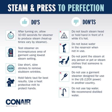 ExtremeSteam Hand Held Fabric Steamer