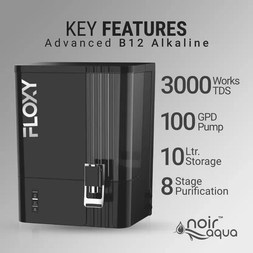 Floxy 8 Stage RO Water Purifier with B12 Alkaline Filter (1)