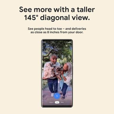 Google Nest Doorbell (Wired, 2nd Gen) G28DR Smart Doorbell