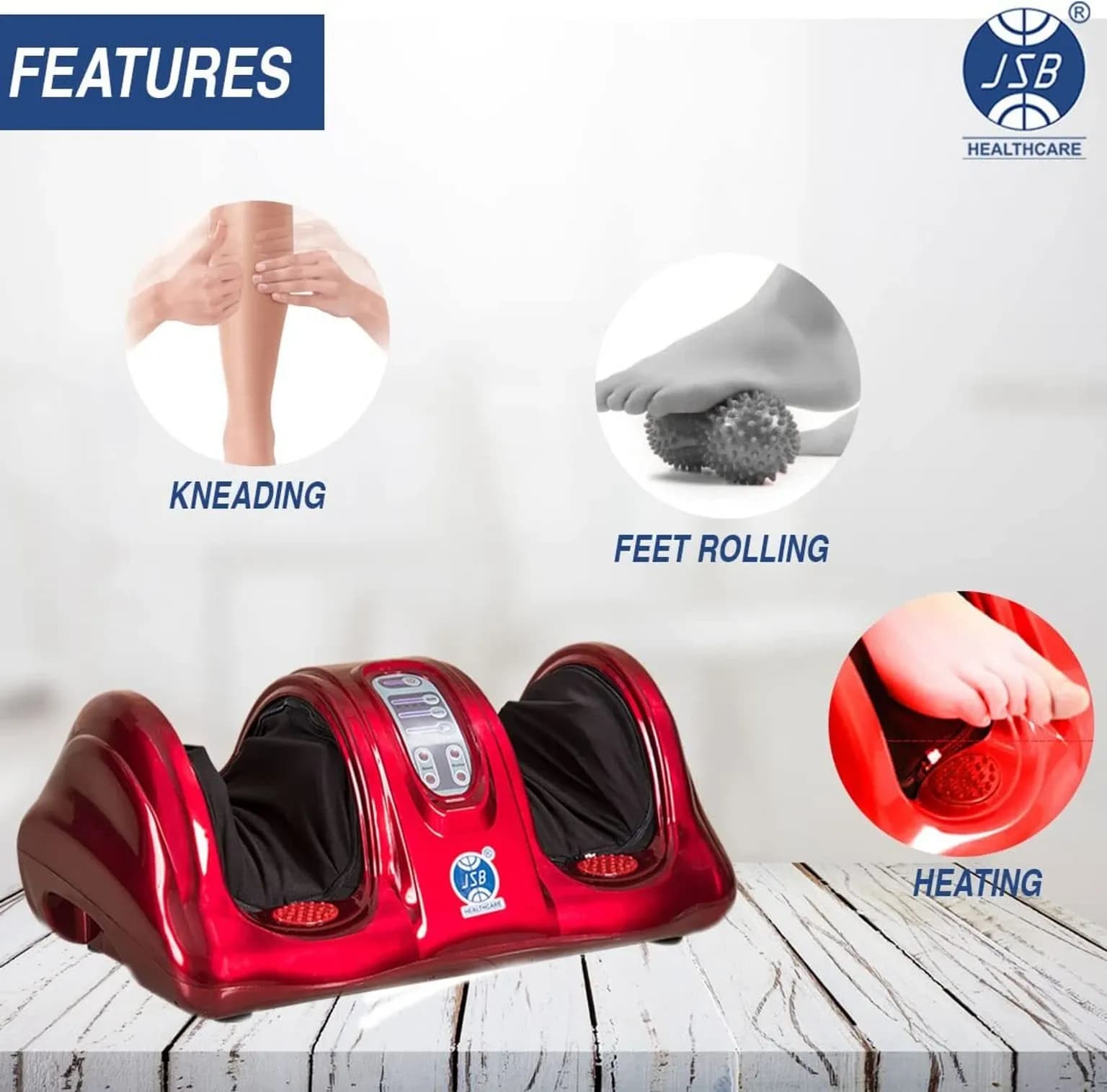 JSB HF28 Compact Foot Massager