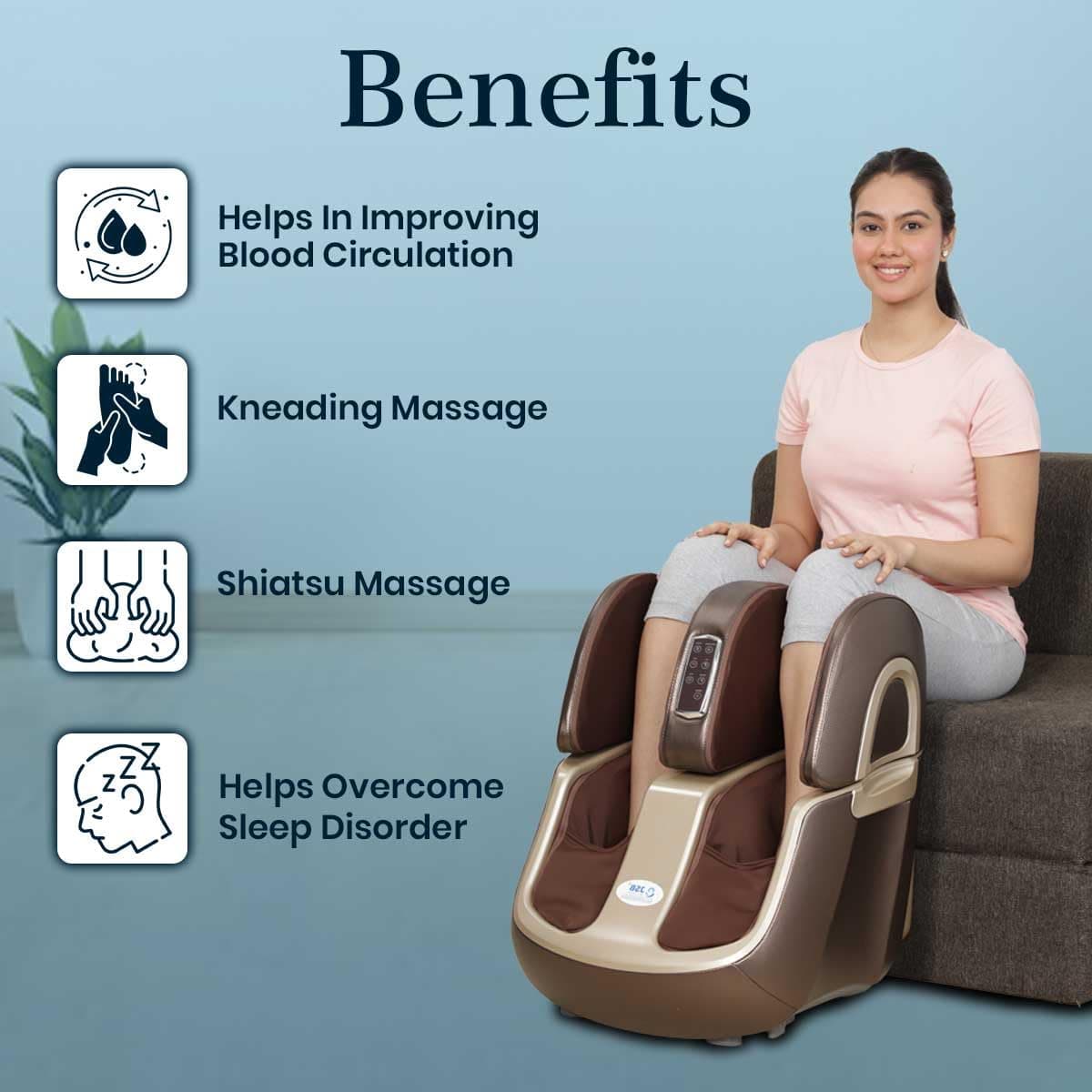 JSB HF32 Shiatsu Foot & Leg Massager