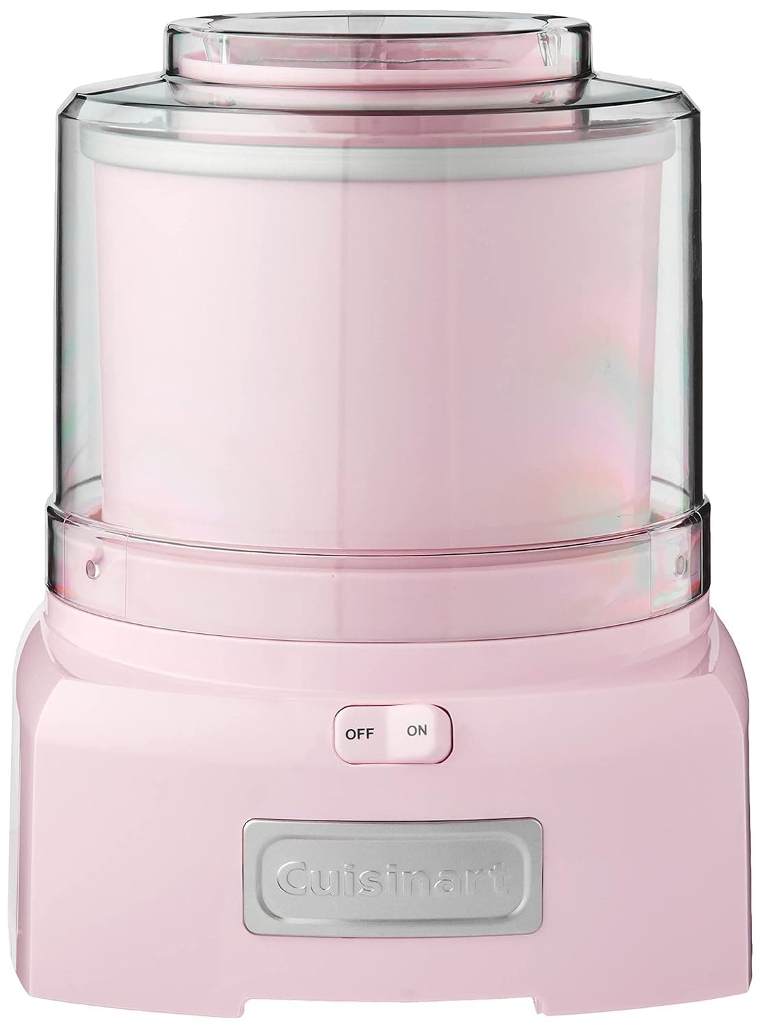 ice 21pkp1 frozen yogurt ice cream sorbet maker (pink)