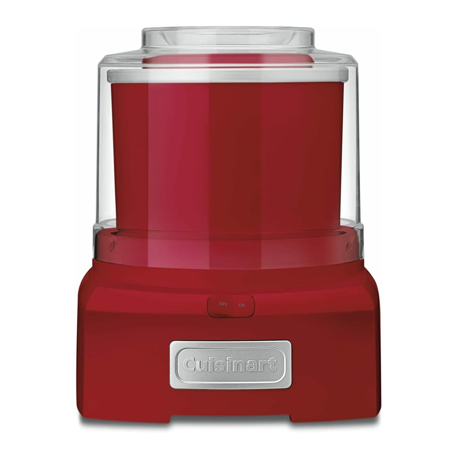 ice 21r frozen yogurt ice cream sorbet maker (red)