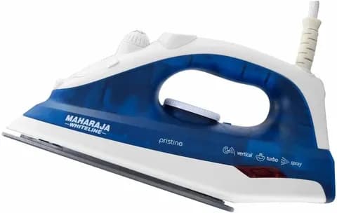 Pristine Steam Iron 1300W - MAHARAJA-WHITELINE-PRISTINE-STEAM-IRON-1300W-Maharaja-Whiteline.webp