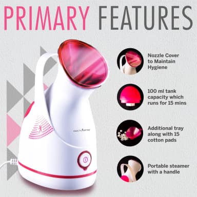 Nano-Cure FS 550 Facial Steamer & Medical Steam Inhaler Vaporizer