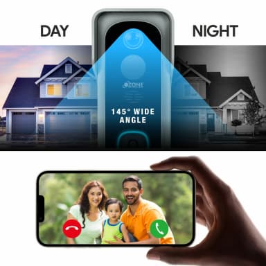 Ozone OZ-LIFE-WDB-01 Smart Wi-Fi Video Doorbell Smart Doorbell