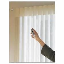 Plain Motorized Curtain