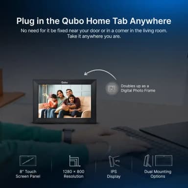 Qubo Video Doorbell (Standard/1080P) Smart Doorbell