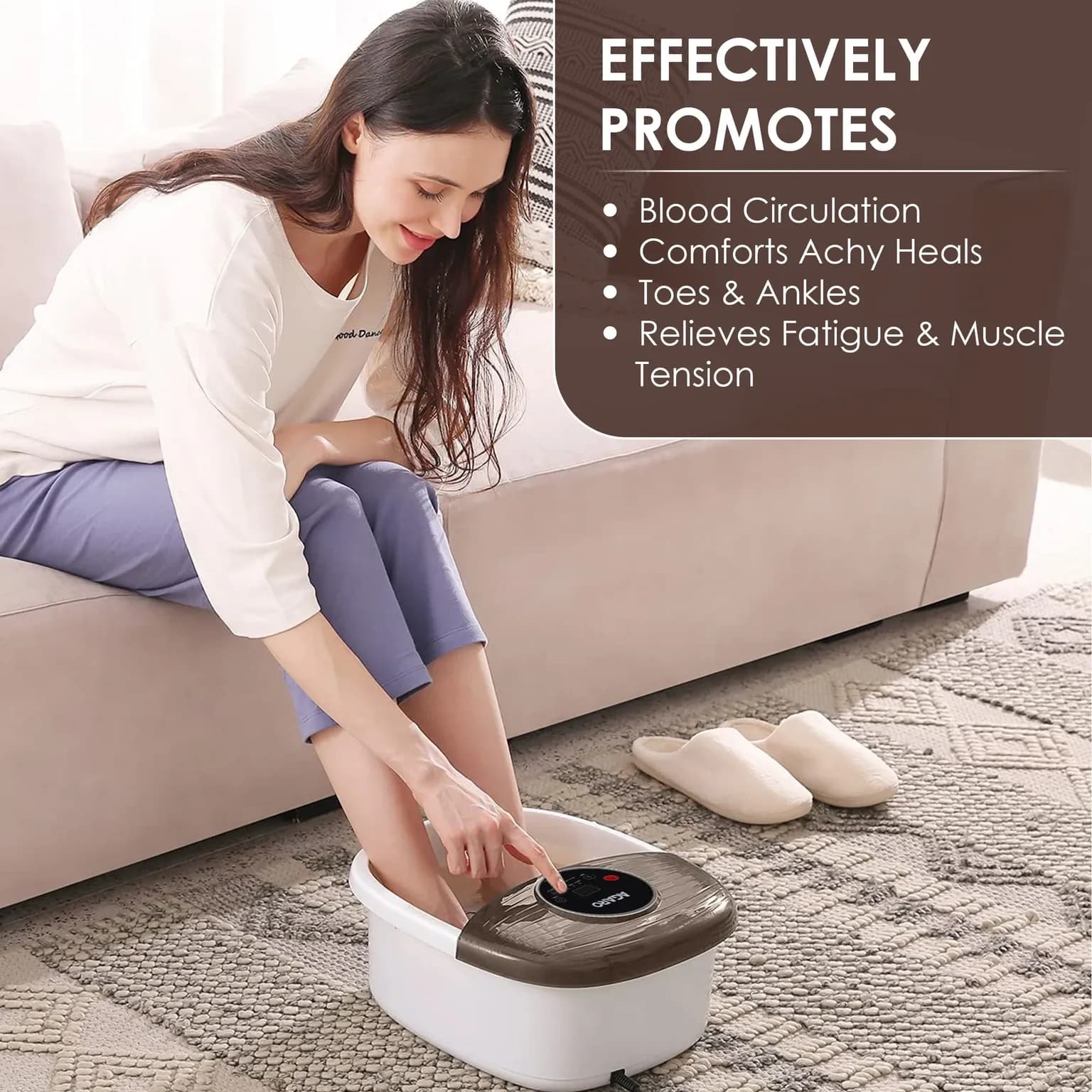 AGARO Regal Foot Spa Bath Massager