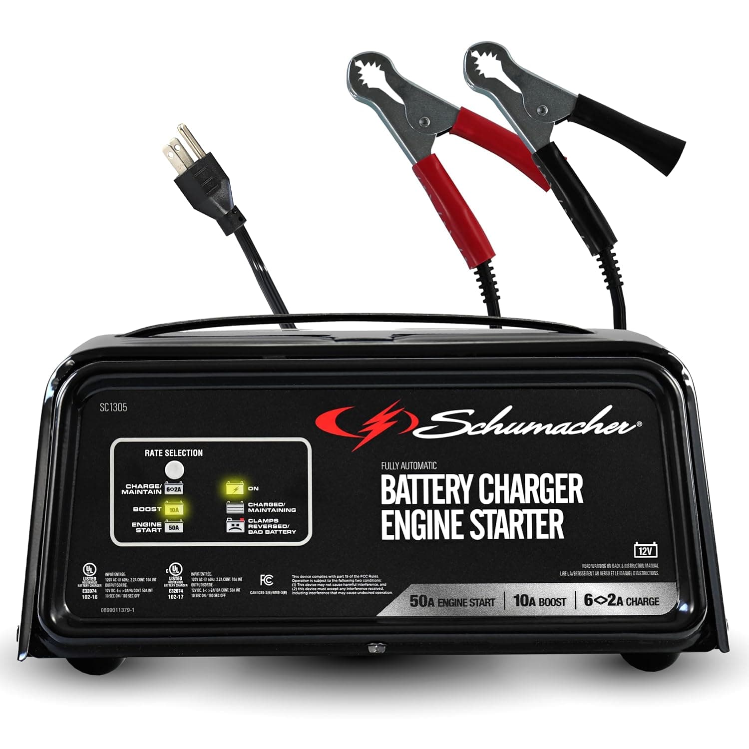 Schumacher SC1305 Automatic Battery Charger and Engine Starter