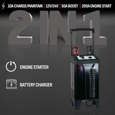 Schumacher SC1633 Wheeled Battery Charger