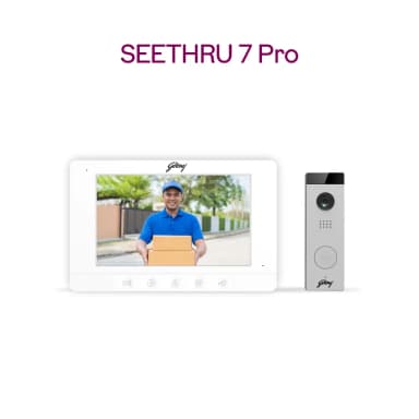 Godrej SeeThru Pro Wi-Fi Video Door Phone Smart Doorbell