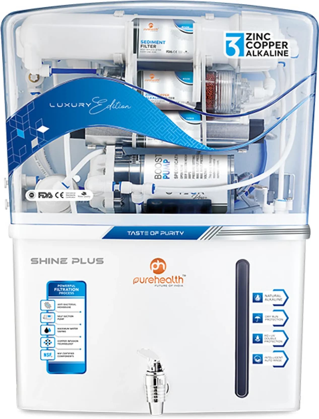 Shine Plus White Water Purifer