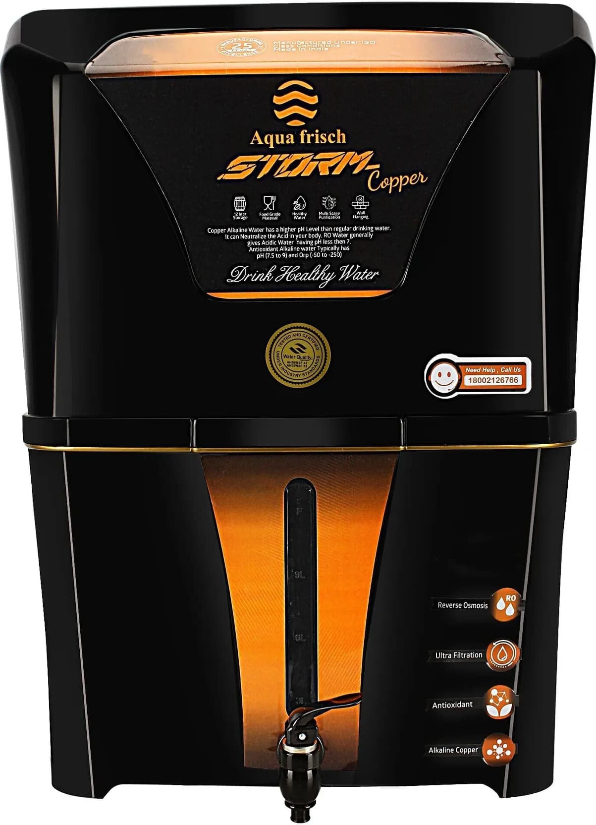 Storm Black Copper with Orp