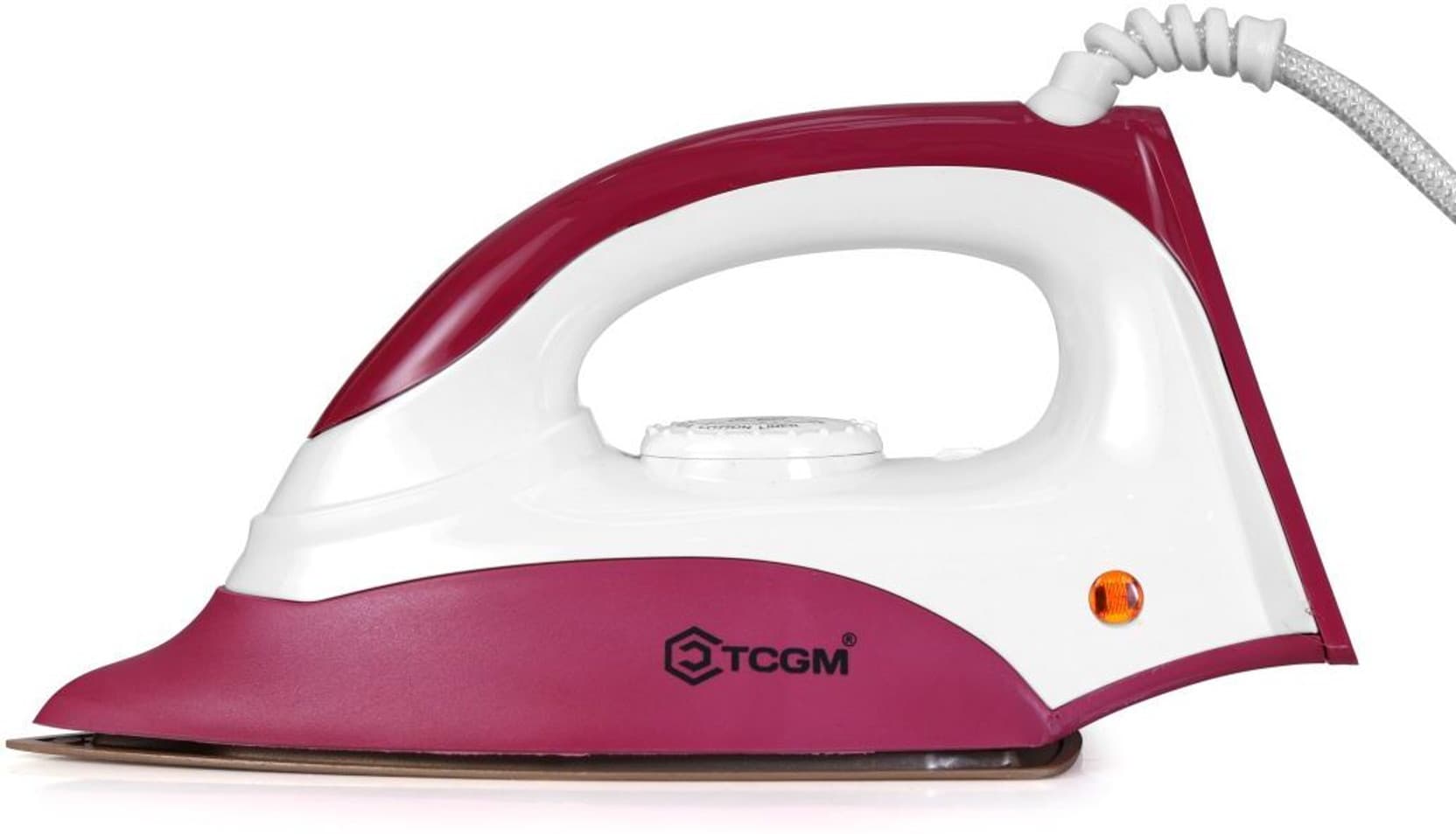 GMX-Prime G2025 - TCGM GMX-PRIME G2025 1000 W DRY IRON  (MAROON, WHITE)-Tcgm.jpeg
