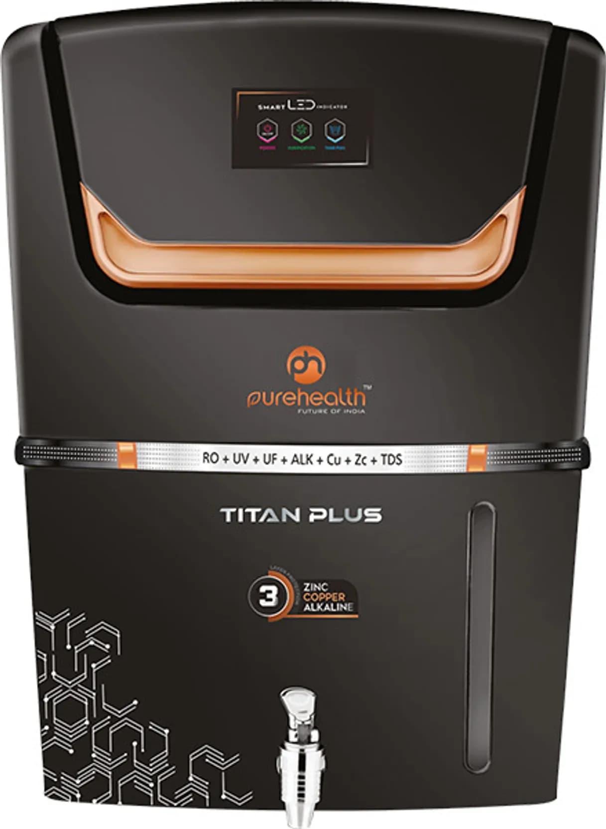 Titan Plus Black Water Purifer