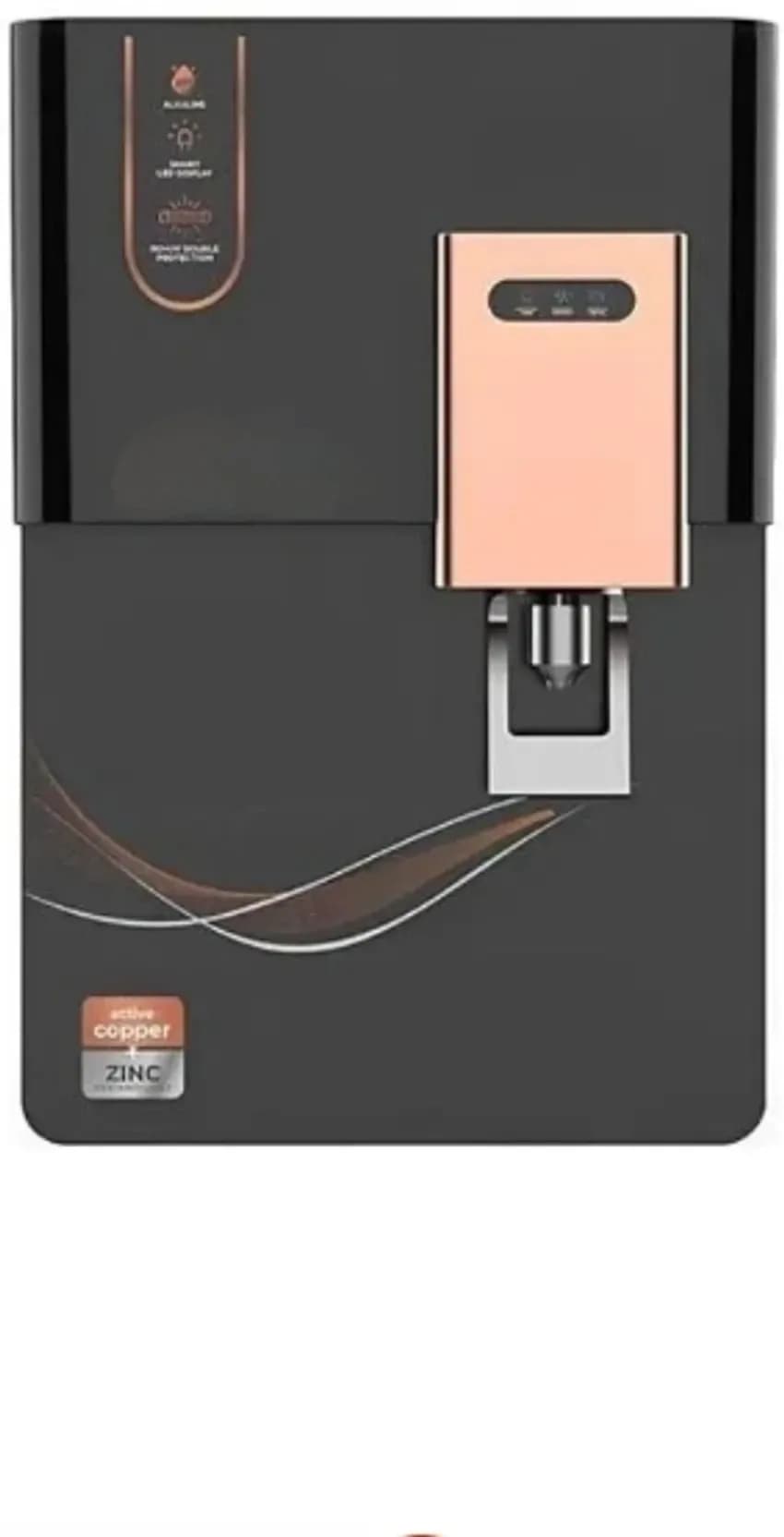 Water Purifier Black and Gold (1)
