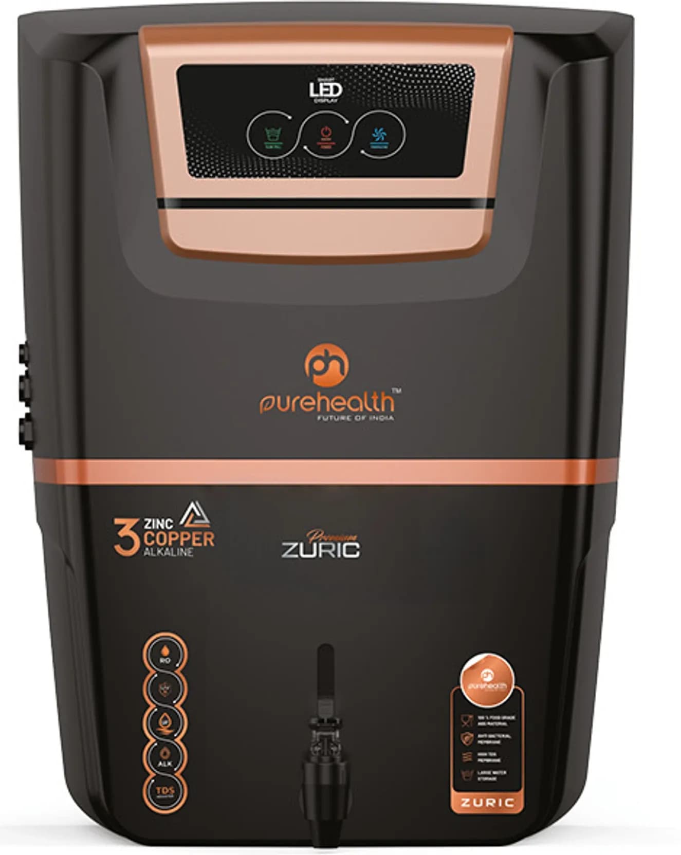 Zuric Black Water Purifer