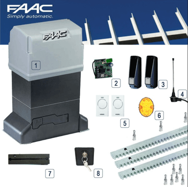 741 E Z16 900kg Sliding Gate Motor